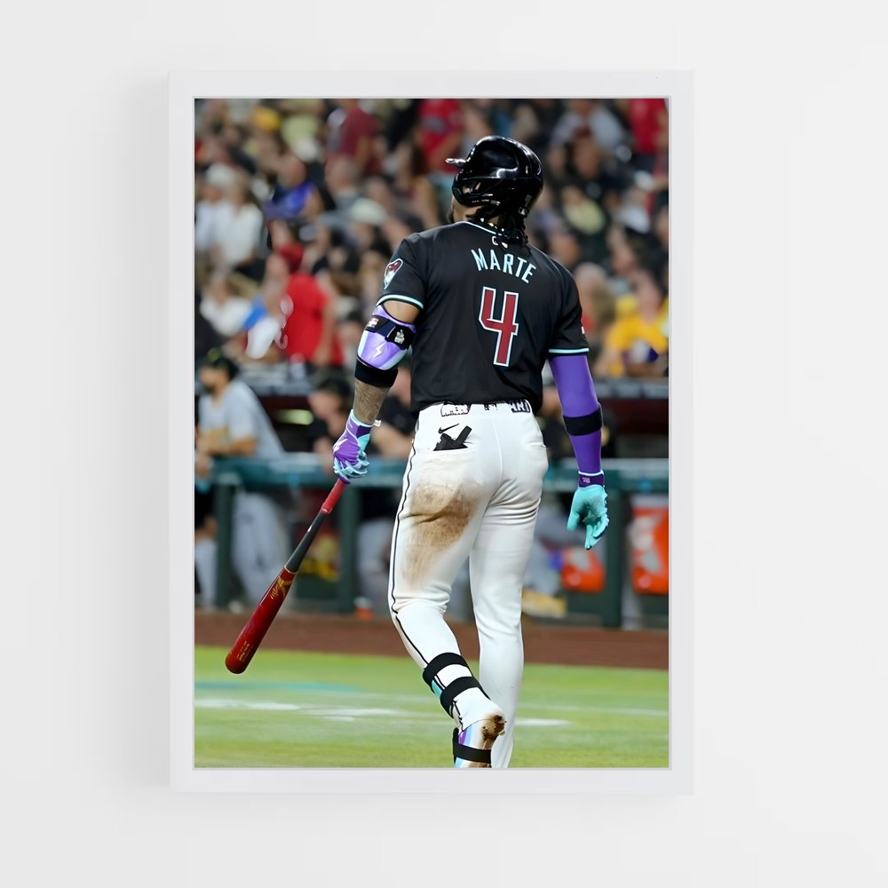 Poster Ketel de marte – affiche Baseball (vue 3)